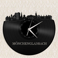 Monchengladbach Skyline Vinyl Wall Clock - VinylShop.US