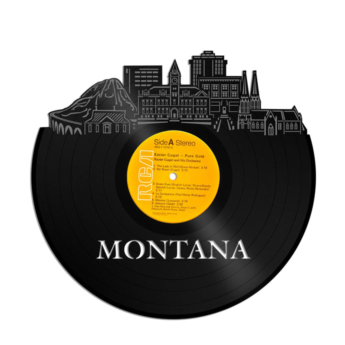Montana Skyline Vinyl Wall Art - VinylShop.US