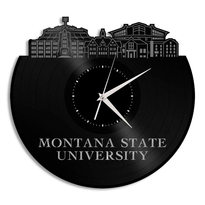 Montana State University Vinyl Wall Clock