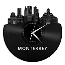 Monterrey, Mexico Skyline Wall Clock - VinylShop.US