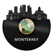 Monterrey, Mexico Skyline Vinyl Wall Art - VinylShop.US