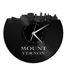 Mount Vernon New York Vinyl Wall Clock