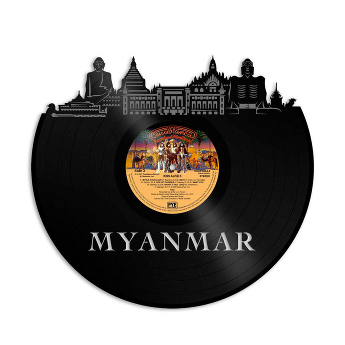 Myanmar Vinyl Wall Art