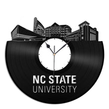 North Carolina State University Vinyl Wall Clock