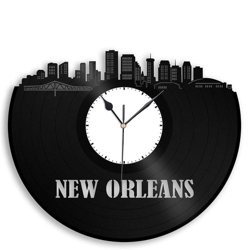 New Orleans Vinyl Wall Clock - VinylShop.US