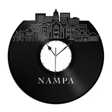 Nampa ID Vinyl Wall Clock