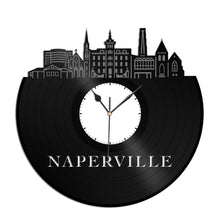 Naperville IL Vinyl Wall Clock