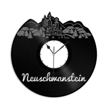 Neuschwanstein Vinyl Wall Clock