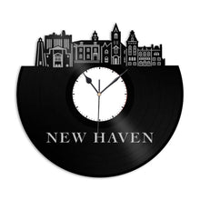New Haven CT Vinyl Wall Clock