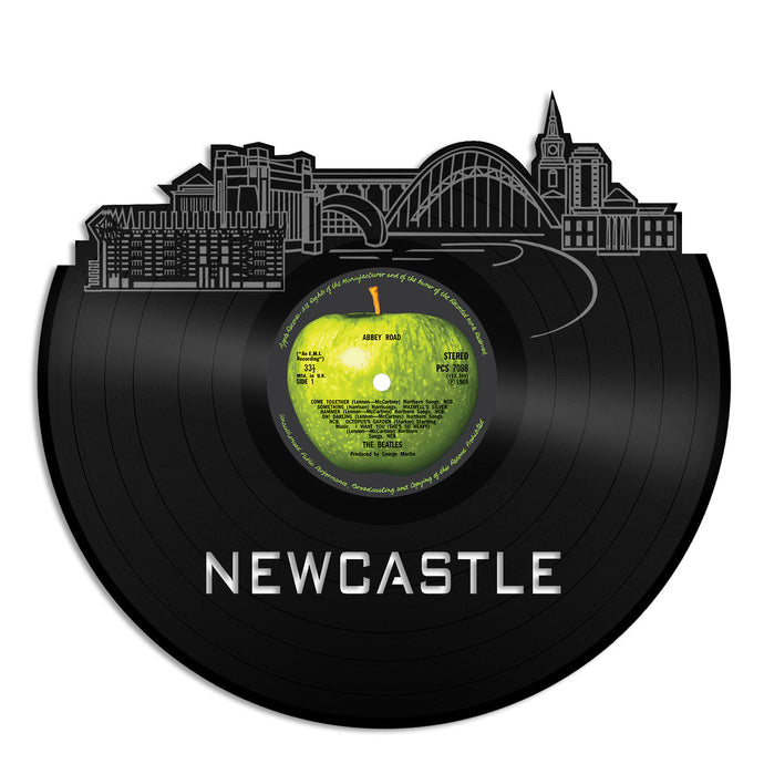 Newcastle Skyline Vinyl Wall Art - VinylShop.US