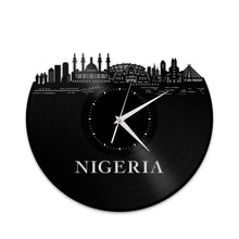 Nigeria Vinyl Wall Clock