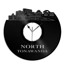 North Tonawanda Vinyl Wall Clock