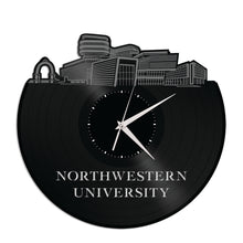 Northwestern University Vinyl Wall Clock