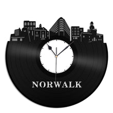 Norwalk Vinyl Wall Clock - VinylShop.US