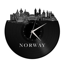 Norway Vinyl Wall Clock
