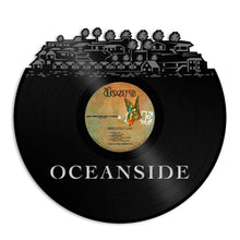 Oceanside California Vinyl Wall Art