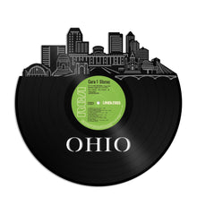 Ohio Skyline Vinyl Wall Art - VinylShop.US
