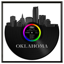 Oklahoma Skyline Vinyl Wall Art - VinylShop.US