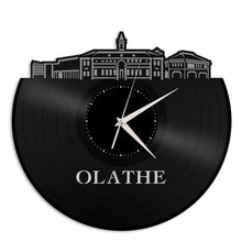 Olathe KS Vinyl Wall Clock