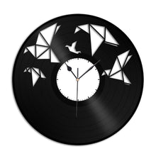 Origami Vinyl Wall Clock - VinylShop.US