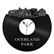 Overland Park KS Vinyl Wall Clock
