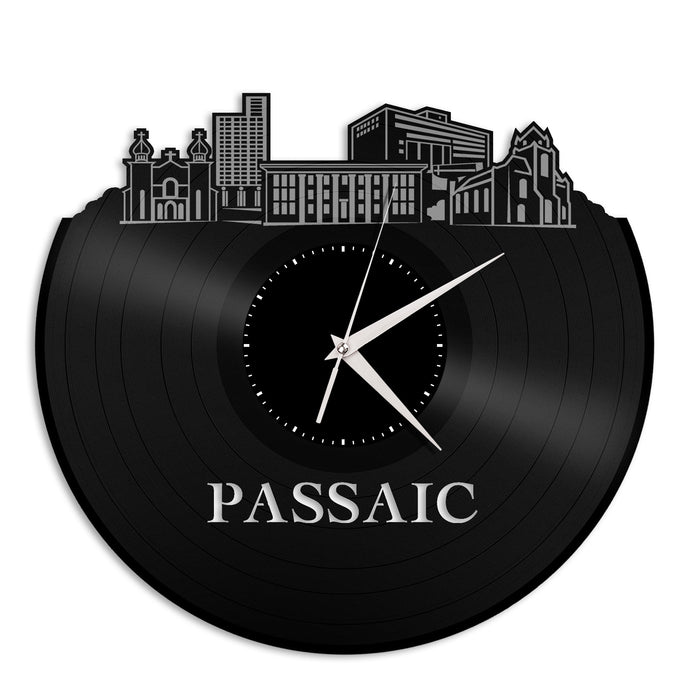 Passaic New Jersey Vinyl Wall Clock
