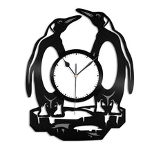 Penguins Vinyl Wall Clock - VinylShop.US