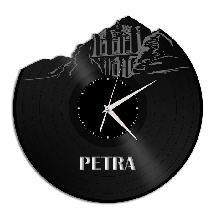 Petra Vinyl Wall Clock - VinylShop.US