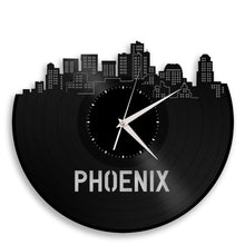 Phoenix Skyline Vinyl Wall Clock - VinylShop.US