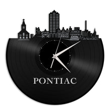 Pontiac MI Vinyl Wall Clock