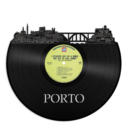 Porto Portugal skyline Vinyl Wall Art - VinylShop.US