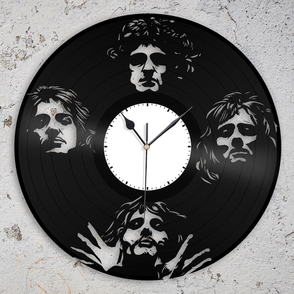 QUEEN Vinyl Clock - Vinyl Record Wall Clock Art - Vinyl Planet Art