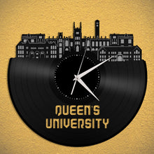 Queen's University Canada Vinyl Wall Clock - VinylShop.US