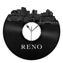Reno Nevada Vinyl Wall Clock