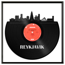 Reykjavik Iceland skyline Vinyl Wall Art - VinylShop.US