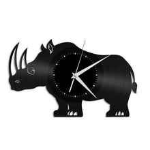 Rhino Vinyl Wall Clock - VinylShop.US