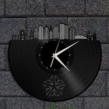 Rochester Skyline Vinyl Wall Clock - VinylShop.US