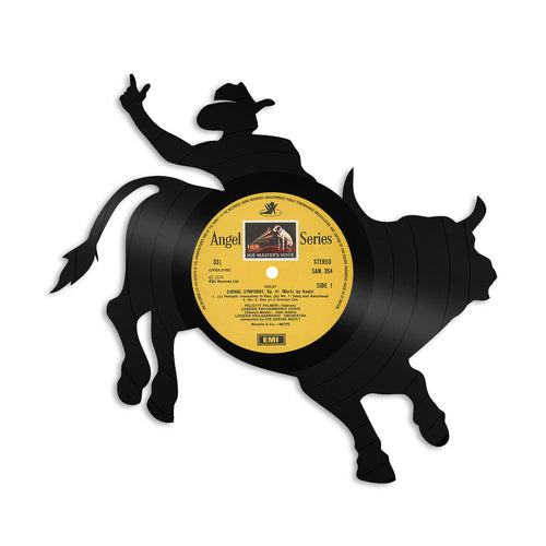 Rodeo Bull Vinyl Wall Art