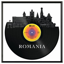 Romania Skyline Vinyl Wall Art