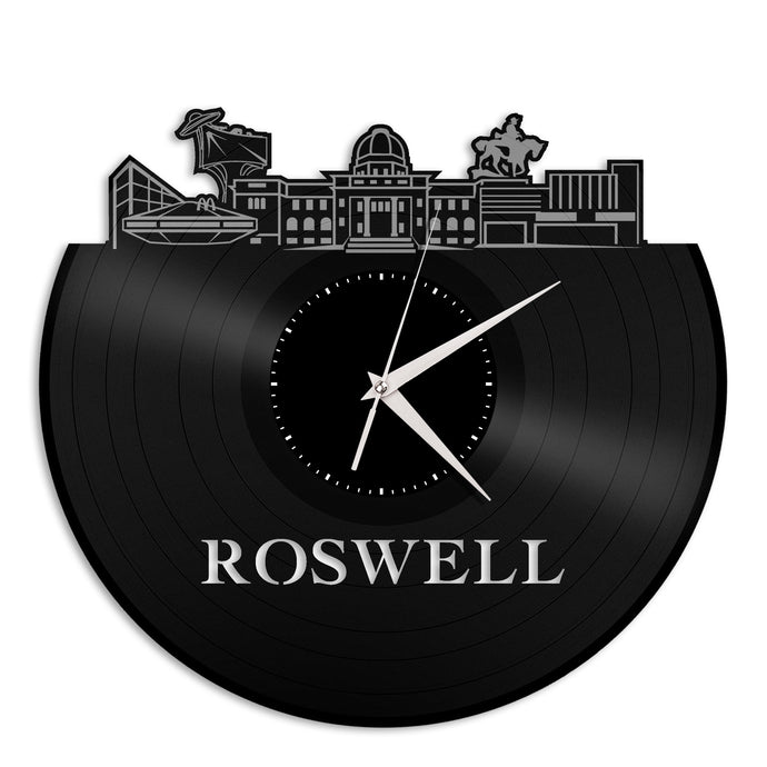 Roswell New Mexico Vinyl Wall Clock