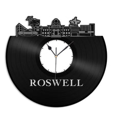 Roswell New Mexico Vinyl Wall Clock