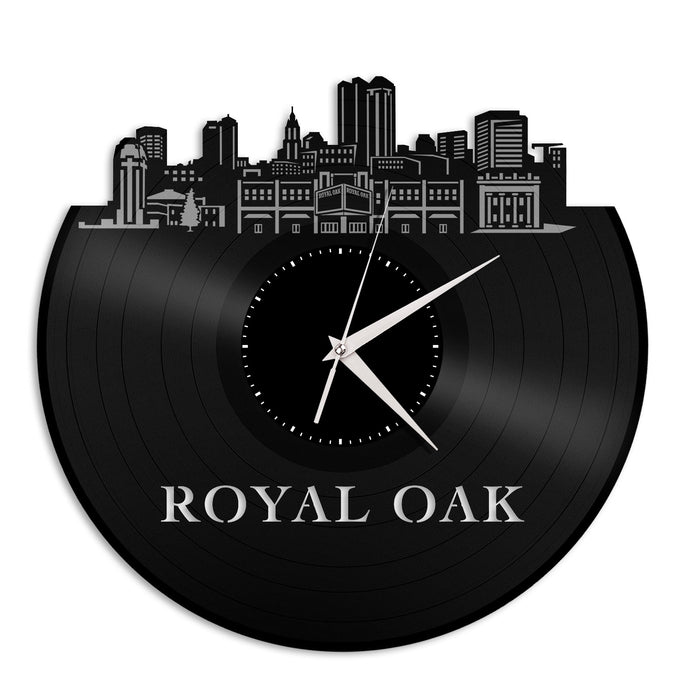 Royal Oak MI Vinyl Wall Clock