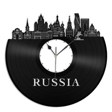 Russia Vinyl Wall Clock - VinylShop.US