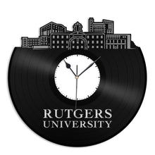 Rutgers University New Brunswick Vinyl Wall Clock