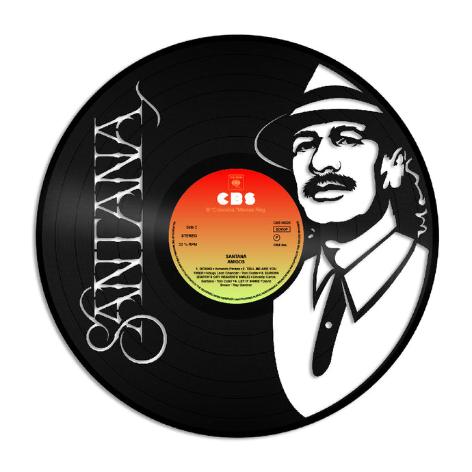 Santana wall art BL and custom label