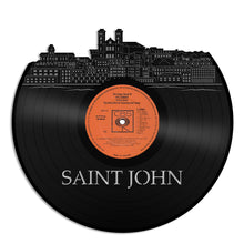 Saint John Skyline Vinyl Wall Art - VinylShop.US