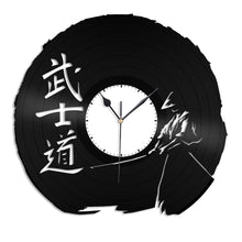 Samurai Bushido Vinyl Wall Clock