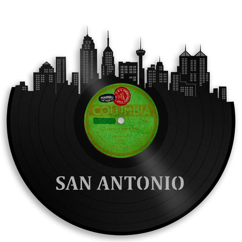 San Antonio Skyline Vinyl Wall Art - VinylShop.US