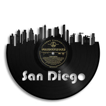 San Diego Skyline Vinyl Wall Art - VinylShop.US