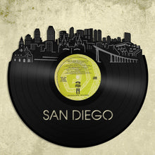 San Diego Skyline Vinyl Wall Art Updated - VinylShop.US